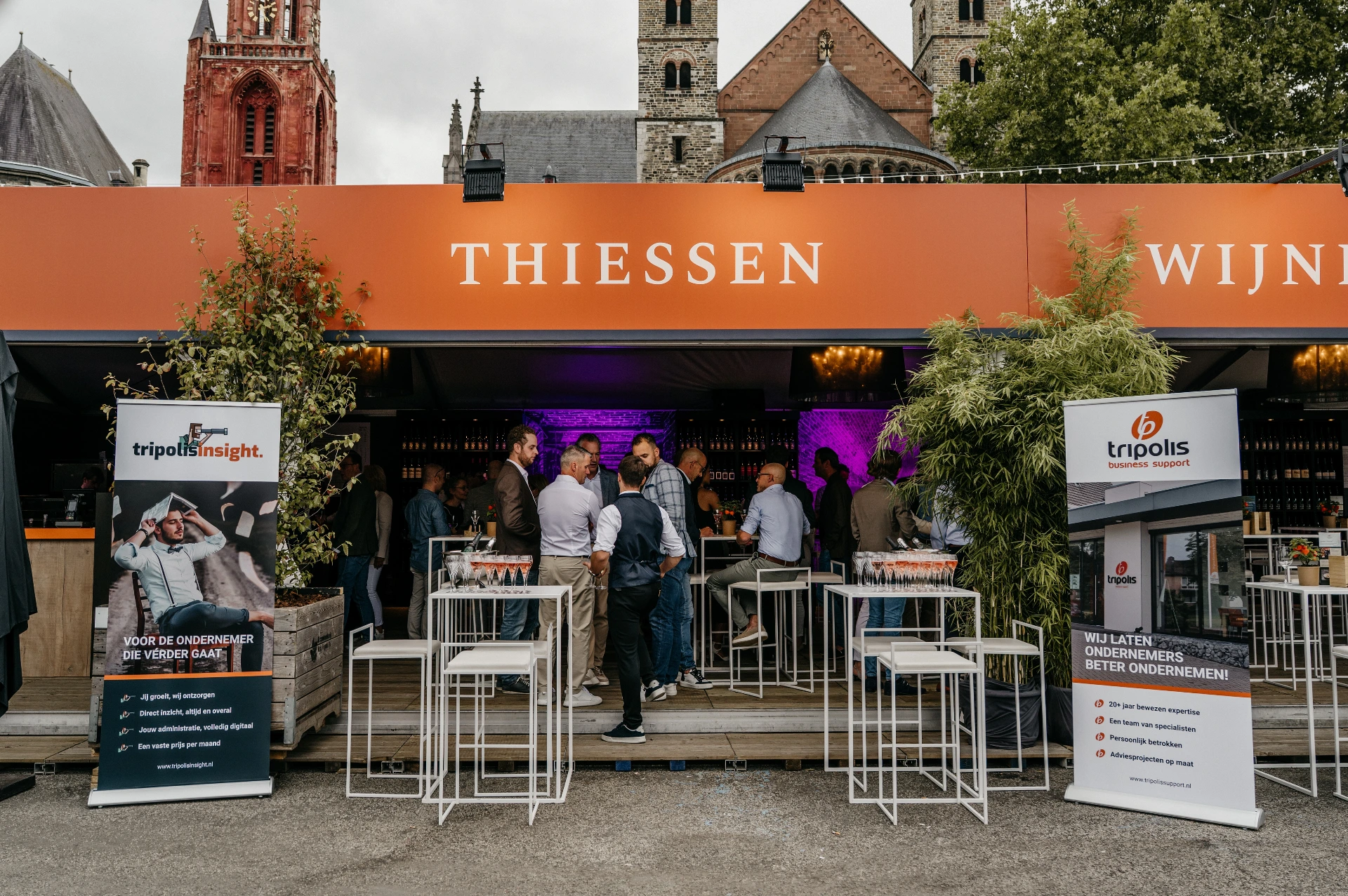 Stand van Thiessen op het Preuvenemint Maastricht