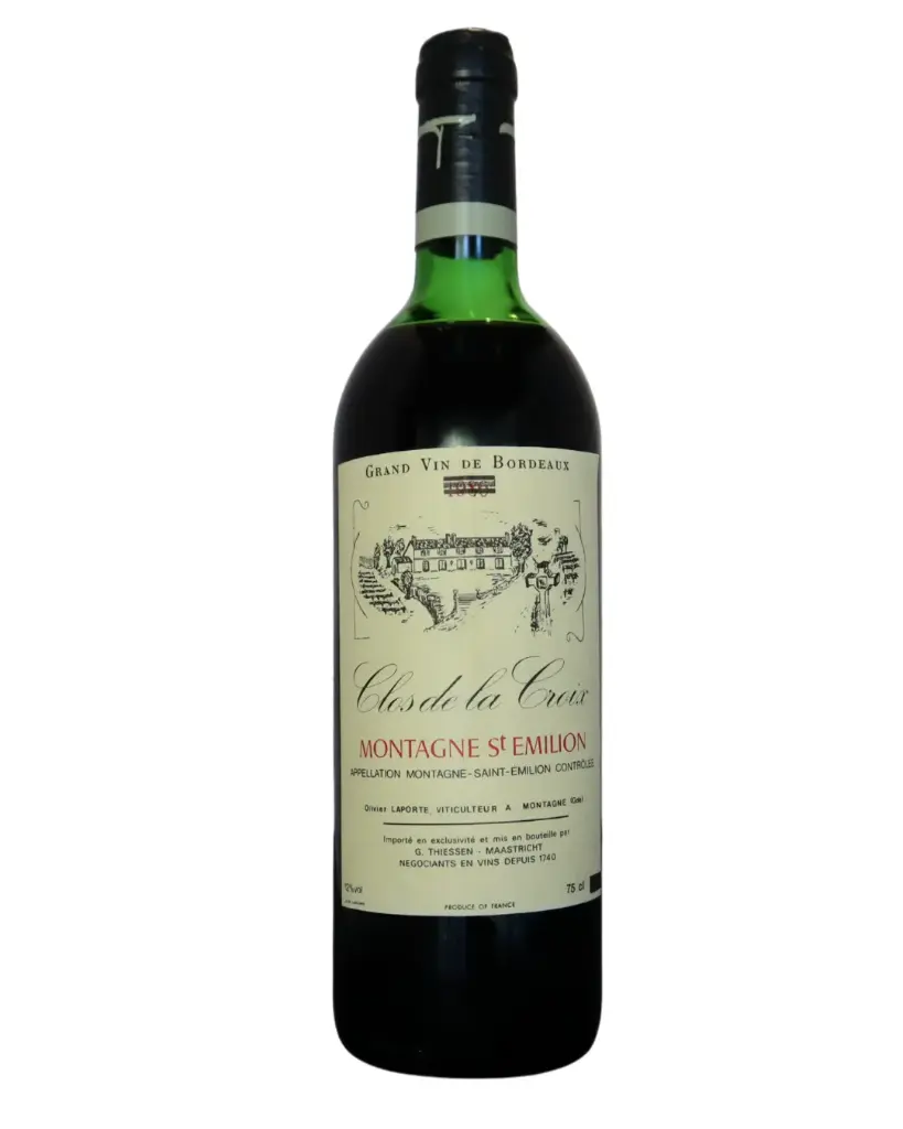 [255086] Clos de la Croix 1985 Mont. St. Emilion