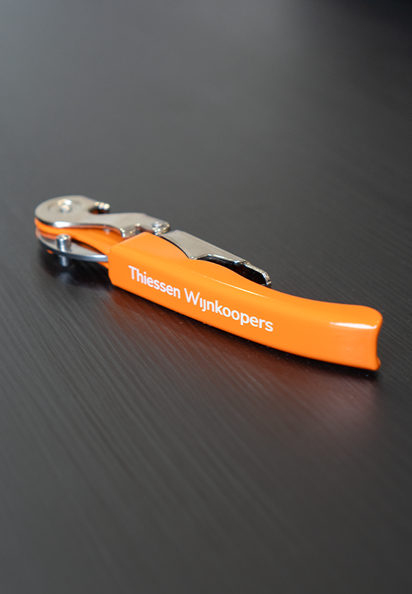 Thiessen Pulltap sommeliermes ORANJE (kurkentrekker)