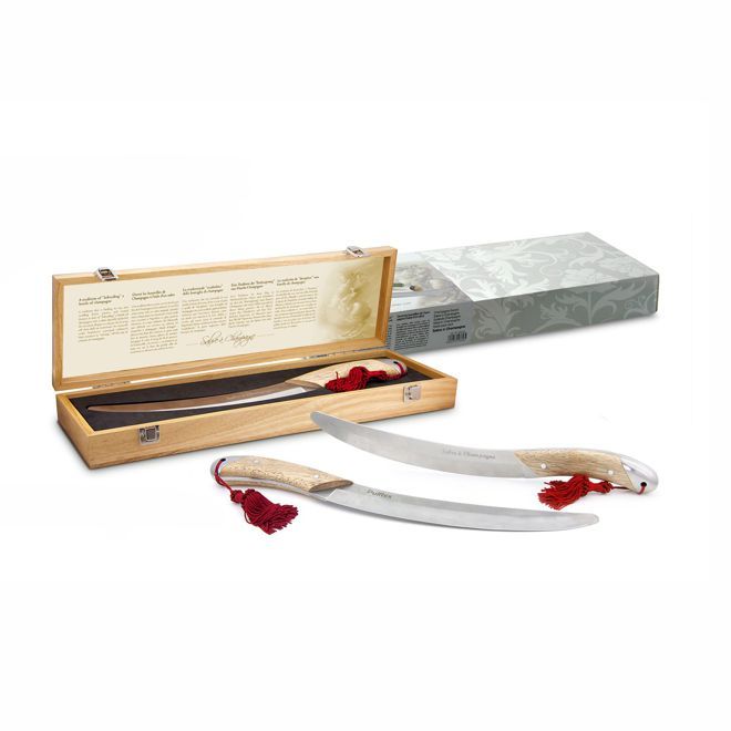 Champagne sabel Pulltex in kist