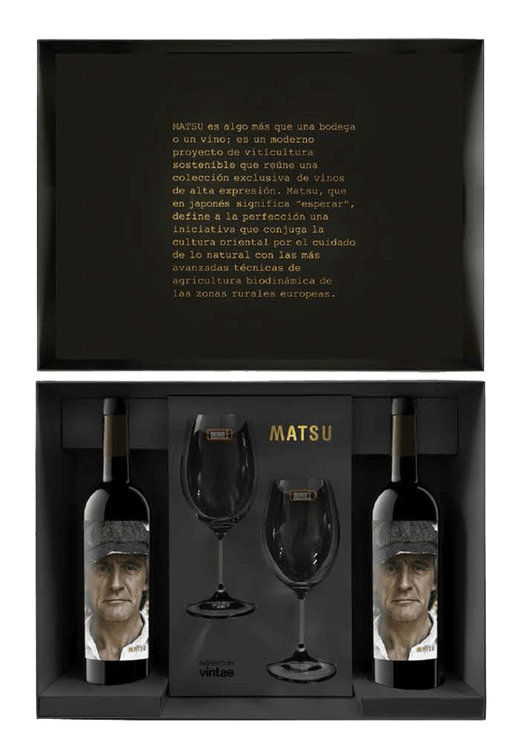Matsu Recio 2015 Toro 2 flessen + 2 Riedel glazen