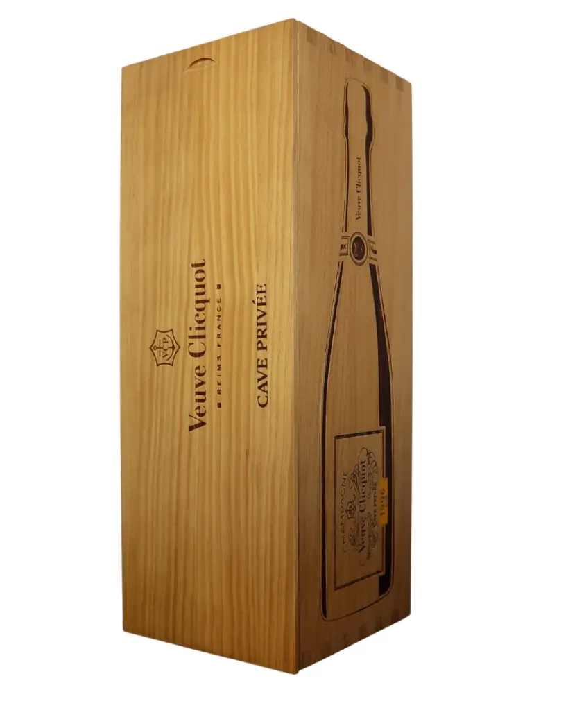 Veuve Clicquot Champagne cave Privee 1996 ROSE giftbox