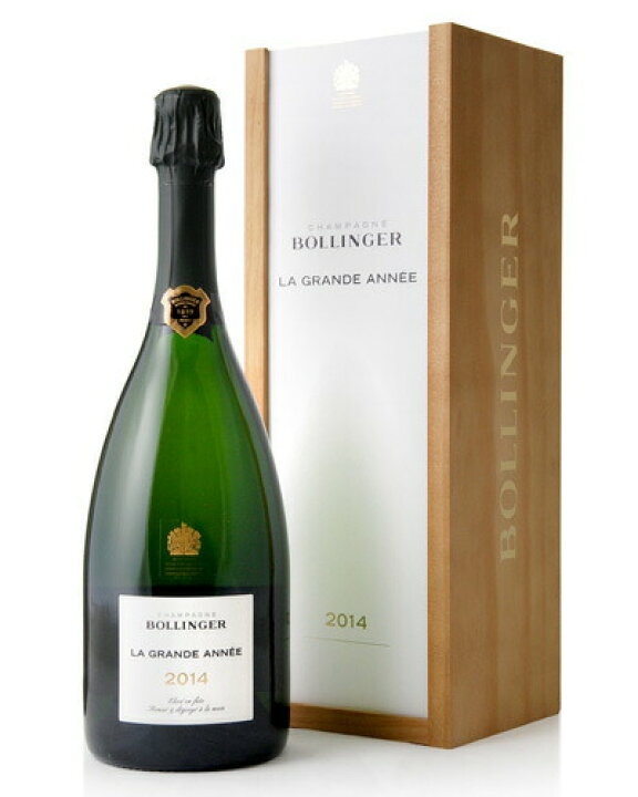 Bollinger Champagne La Grande Annee 2014 luxe kist
