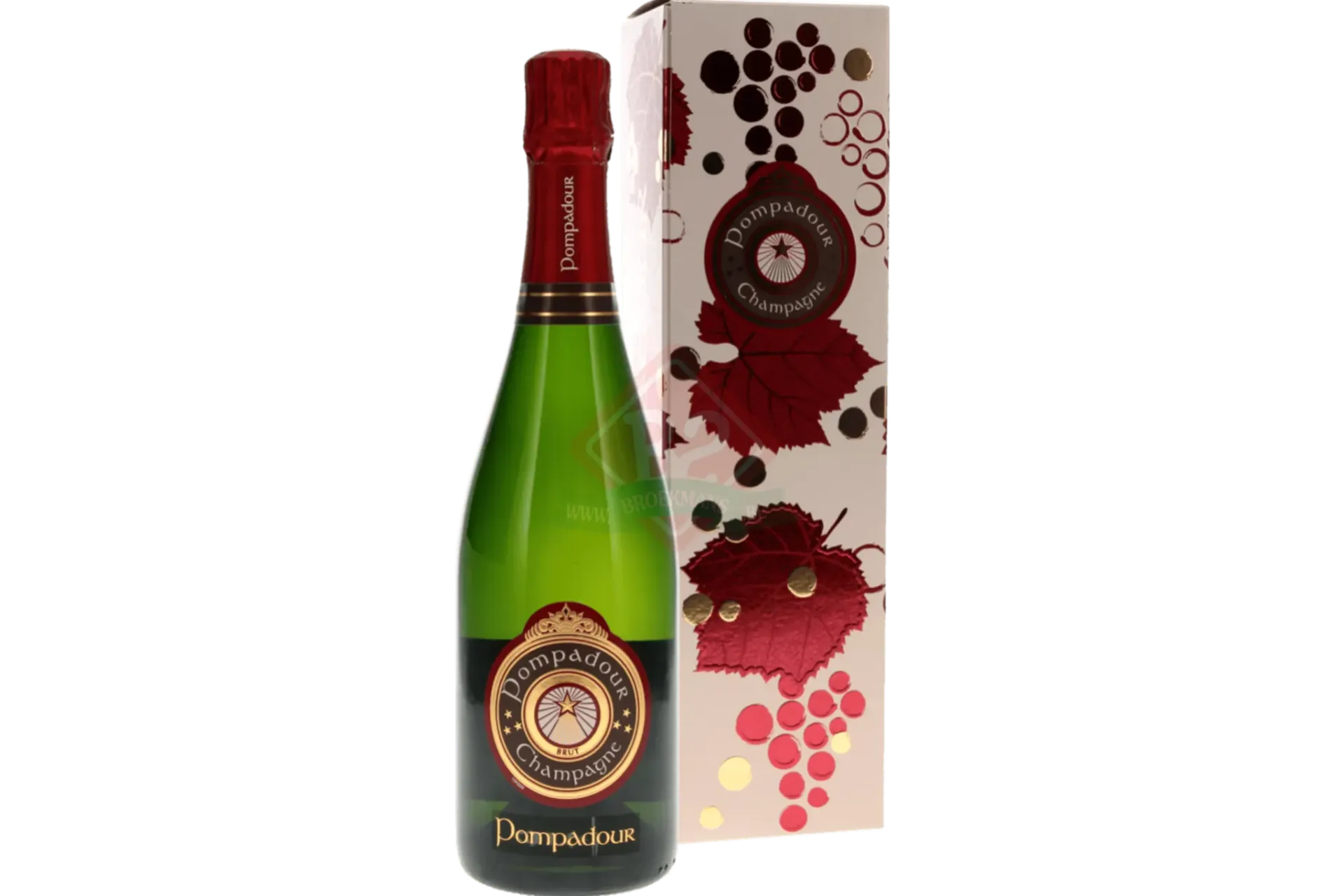 Pompadour Champagne reserve brut giftbox