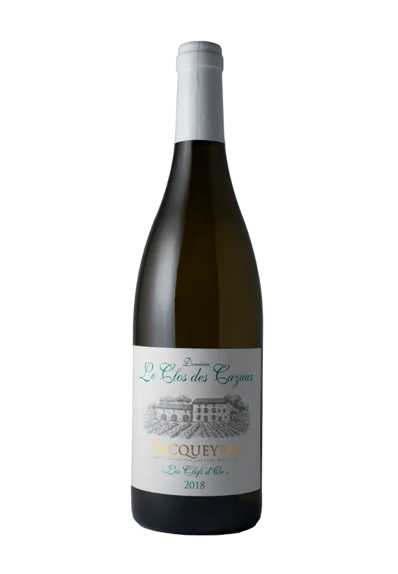 Cazaux 2024 Vacqueyras blanc Clefs d'Or