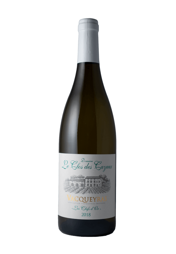 Cazaux 2023 Vacqueyras blanc Clefs d'Or